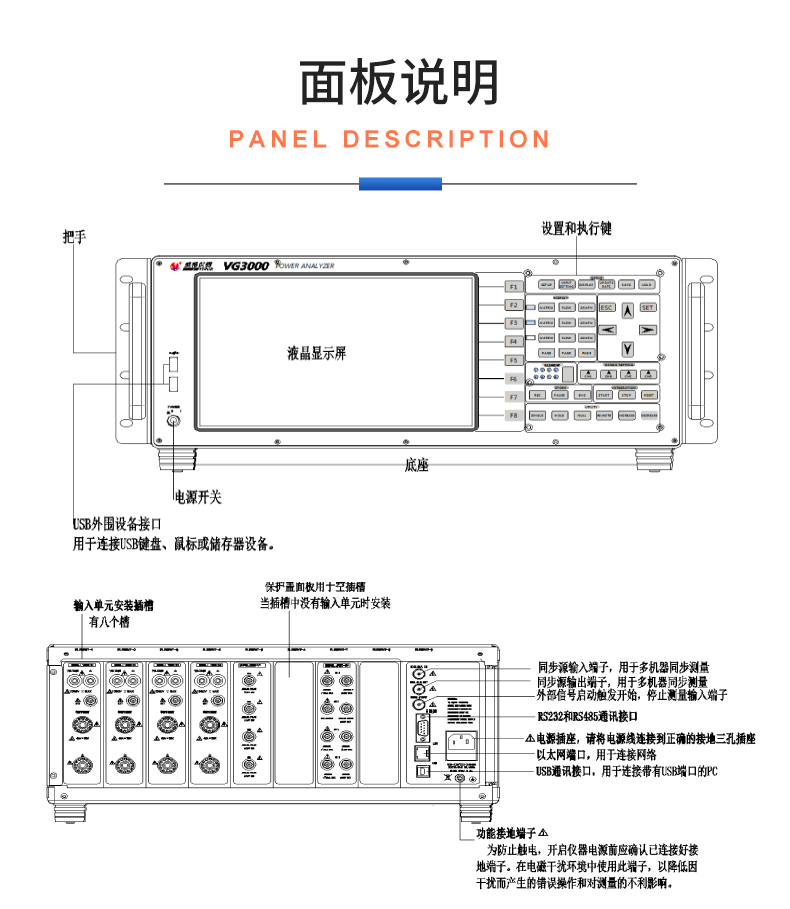 威格新品-多通道，多功能、高精度功率分析儀VG3000系列 廠家直銷 質量保障插圖30