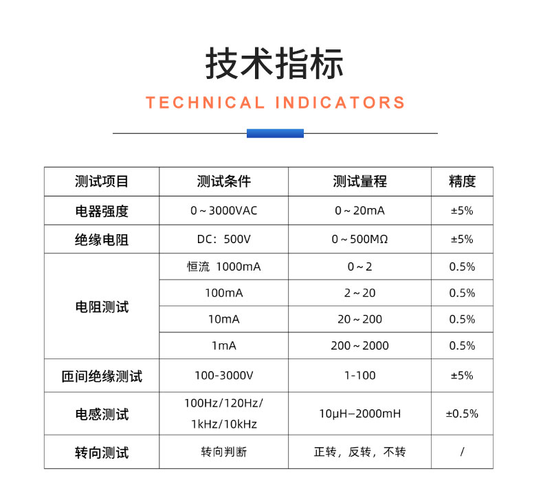 威格VGX-23X-ATE電機定子綜合性能測試系統 出廠性能測試插圖20