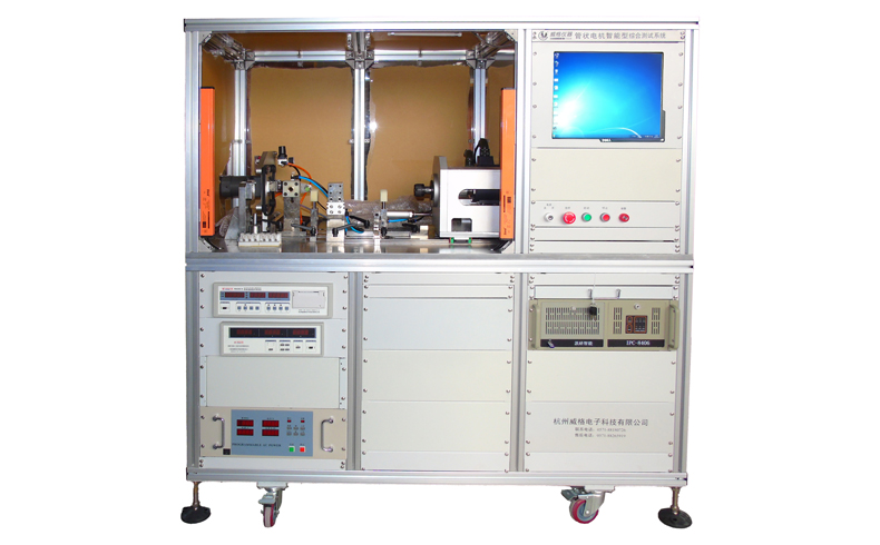 威格管狀電機綜合性能在線測試系統 直線電機全自動測試臺插圖