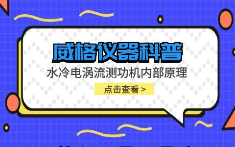 威格儀器-水冷電渦流測功機內部原理插圖